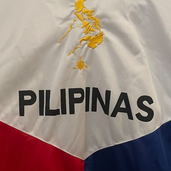 Pilipinas Filipino Pride Zip up Jacket New w Tags Philippines Flag Track Jacket - Picture 2 of 7